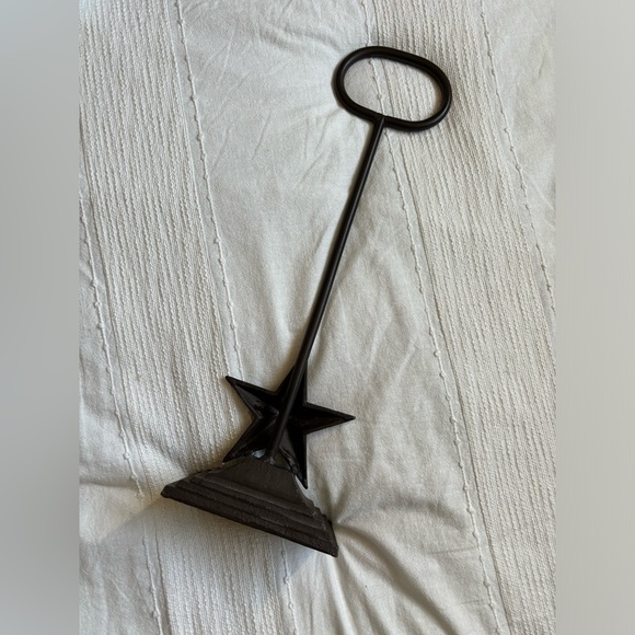 Lone Star Cast Iron hat rack/hand towel rack - Picture 4 of 4